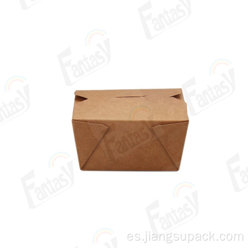 Embalaje de alimentos desechables, caja de embalaje de comida rápida portátil